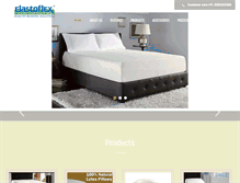 Tablet Screenshot of elastoflex.net